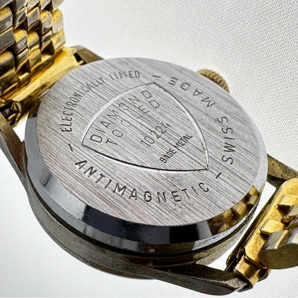 Vintage Manson Gold tone Manual Wind Ladies 25.5mm Watch c. 1960’s - Picture 6 of 8